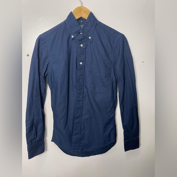 Blue button down gitmanbros shirt size XS - Picture 1 of 7